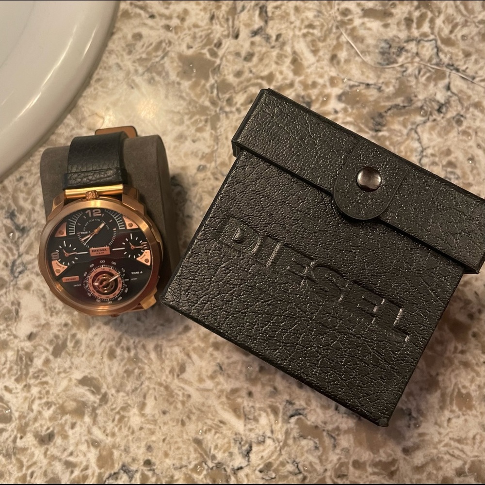 Diesel Men’s Watch, Rose Gold